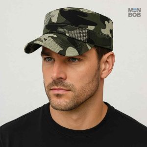 Casquette camouflage homme, style militaire adapté à la montagne