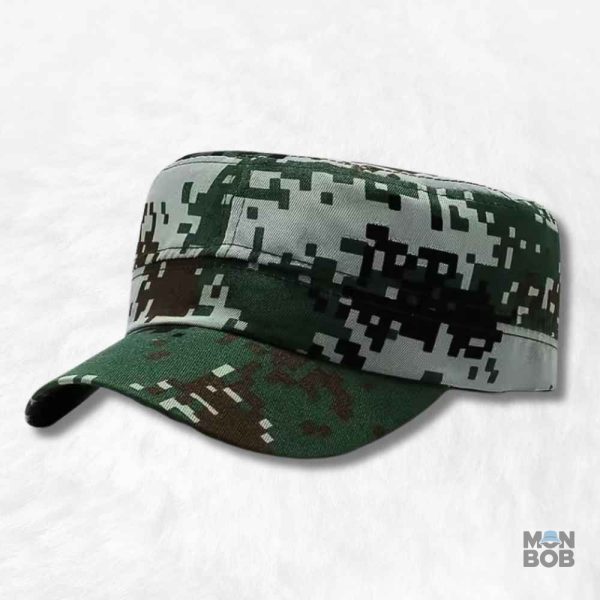 Casquette Militaire Homme pixel camouflage