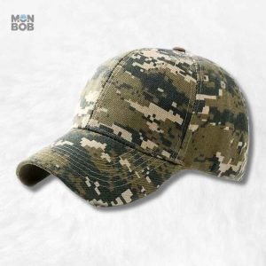Casquette militaire style plaine, design simple et élégant