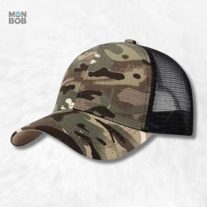 Casquette Militaire Camouflage Trucker