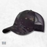 Casquette Trucker Camouflage Noir pour un look militaire