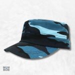 Casquette Militaire Vintage Bleu pour un style décontracté