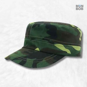 Casquette Militaire Camouflage Vintage
