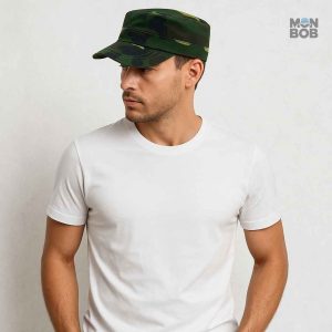 Casquette Vintage avec motif camouflage