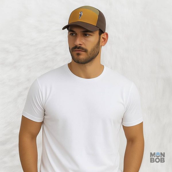 Casquette Jaune élégante avec design minimaliste