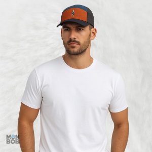 Casquette Orange au style simple et moderne
