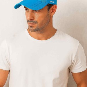 Casquette de randonnée légère et confortable en bleu