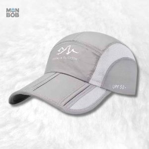 Casquette Montagne grise pour randonnée en extérieur