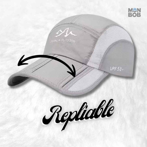 Casquette grise idéale pour les activités en montagne