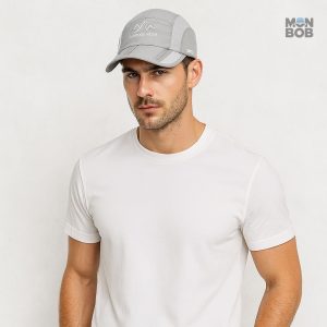 Accessoire de randonnée, casquette grise légère