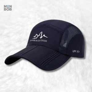 Casquette Montagne marine pour aventuriers en extérieur