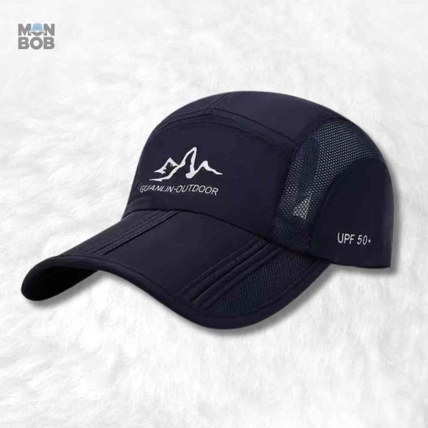 Casquette Montagne marine pour aventuriers en extérieur