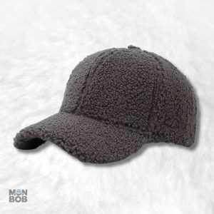 Casquette Moumoute Femme grise, style tendance et confortable