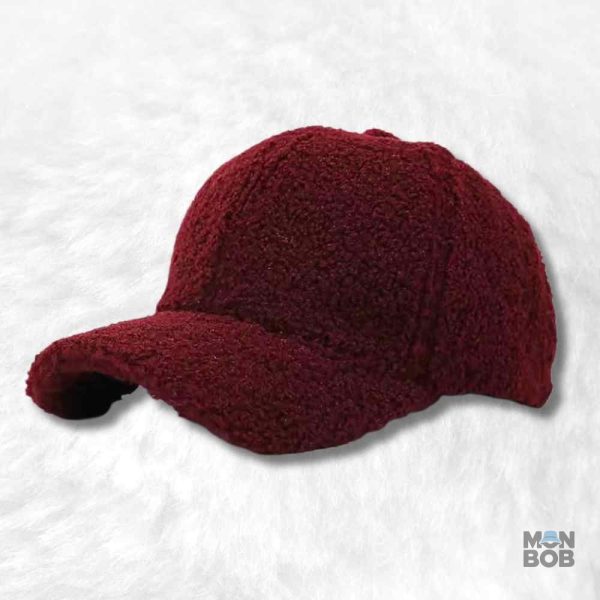 Casquette Moumoute Rouge en style décontracté