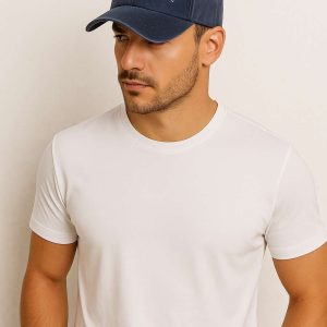 Casquette marine avec logo New York emblématique