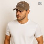 Casquette marron inspirée de New York, tendance et moderne