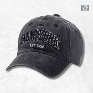 Casquette New York noire pour un style urbain moderne