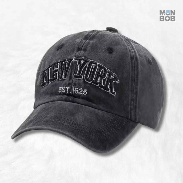 Casquette New York noire pour un style urbain moderne