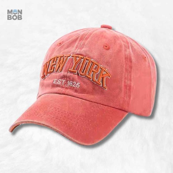 Casquette New York Orange au design moderne et stylé
