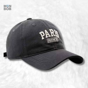 Casquette Paris grise élégante pour un style urbain