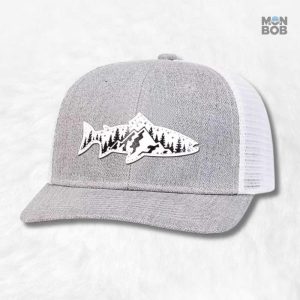 Casquette Pêche Carpe Gris pour les passionnés de pêche