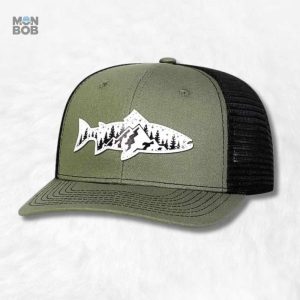 Casquette Pêche Carpe verte, accessoire idéal pour les passionnés