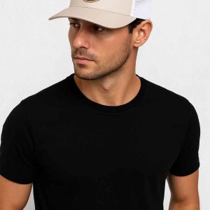 Casquette beige pour les amateurs de pêche en extérieur