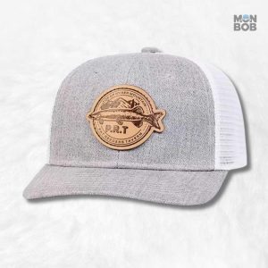 Casquette Pêche Trapper Gris pour les passionnés de pêche