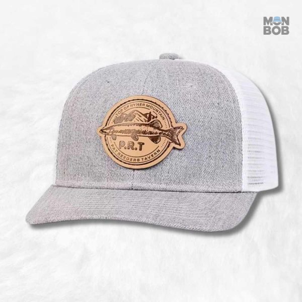 Casquette Pêche Trapper Gris pour les passionnés de pêche