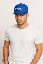 Casquette bleue pour les amateurs de pêche