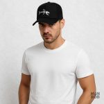 Casquette noire pour les passionnés de pêche
