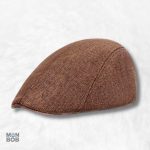 Casquette Plate Été Marron pour homme, style décontracté