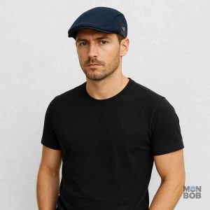 Casquette homme style classique en bleu
