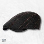Casquette plate homme vintage en style classique