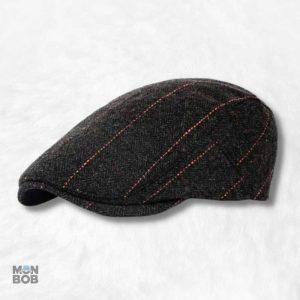 Casquette plate homme vintage en style classique