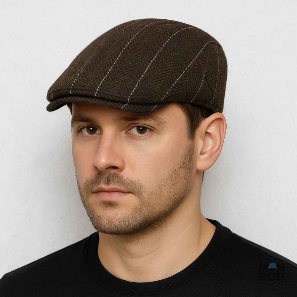 Casquette Plate au design rétro pour un look décontracté