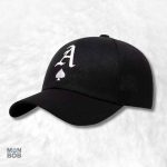 Casquette de poker AS avec logo stylisé
