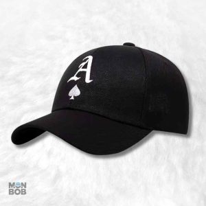Casquette de poker AS avec logo stylisé