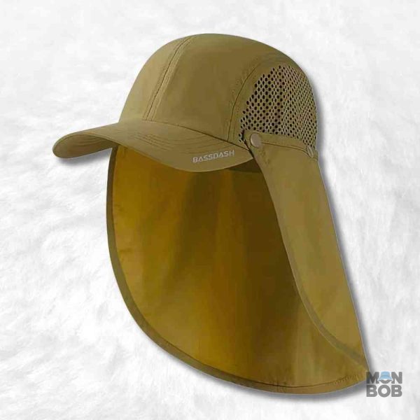 casquette-protege-nuque-kaki-1 Casquette kaki avec protège nuque pour une protection optimale