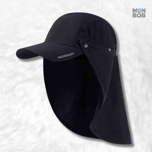 casquette-protege-nuque-noir-1 Casquette noire protège nuque pour une protection optimale