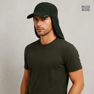 Accessoire de protection solaire, casquette foncée