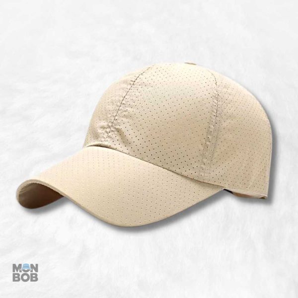 Casquette Run Beige pour un style décontracté