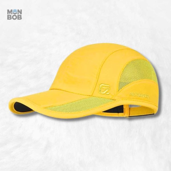 Casquette Running Jaune pour entraînements en plein air