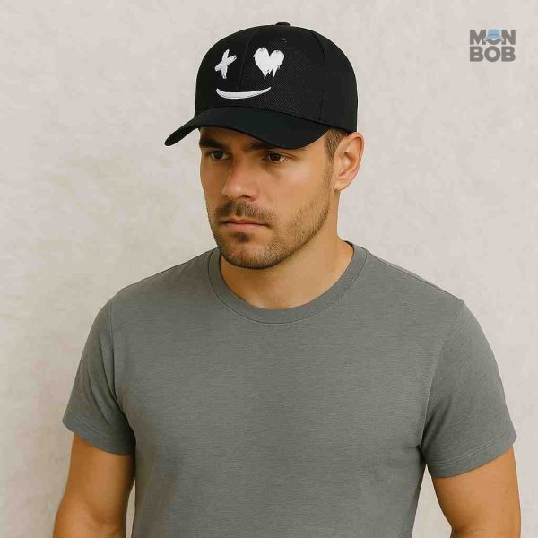 Casquette Amour Smiley pour un look tendance et joyeux