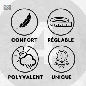 Casquette Snapback avec visière plate en noir et bleu marine