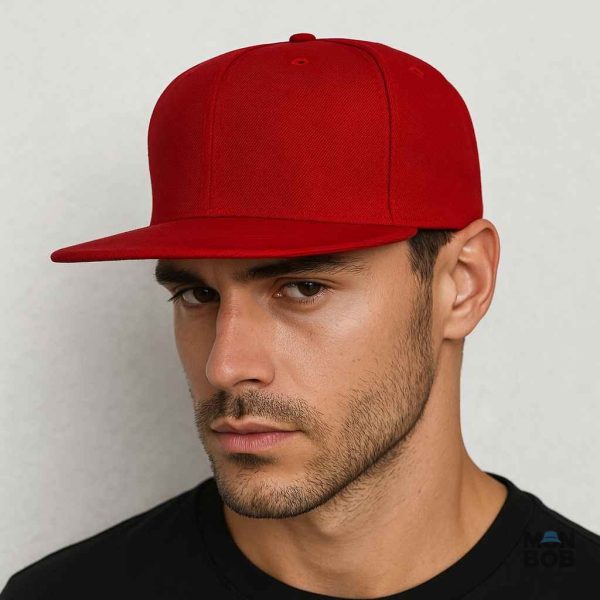 Accessoire mode : casquette Snapback avec visière plate