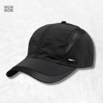 Casquette noire sport pour un look décontracté et dynamique