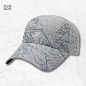 Casquette Tennis Gris en style élégant et décontracté