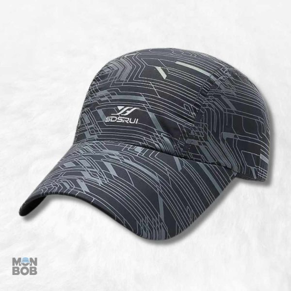 Casquette Tennis Gris Foncé, style élégant et décontracté