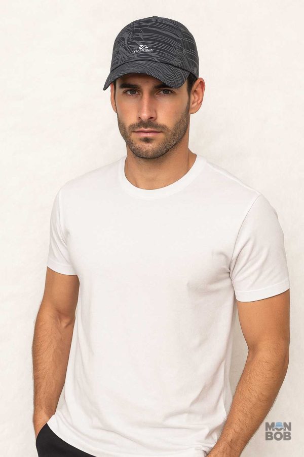 Casquette Tennis en gris foncé, accessoire de sport moderne